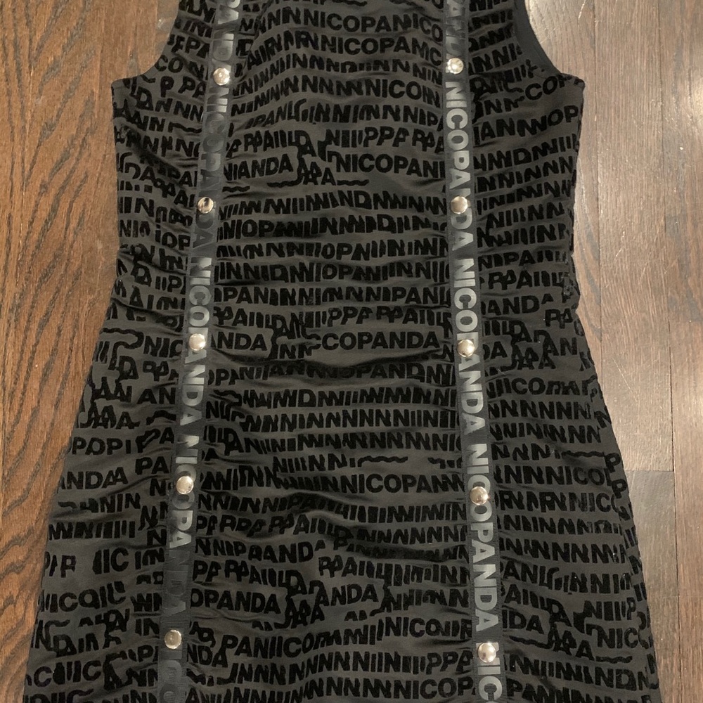 NICOPANDA RARE LOGO SHEATH DRESS - Picture 3 of 6